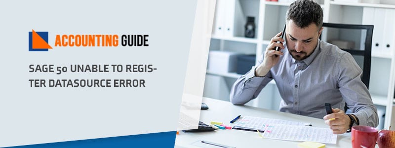 SAGE UNABLE TO REGISTER DATASOURCE ERROR