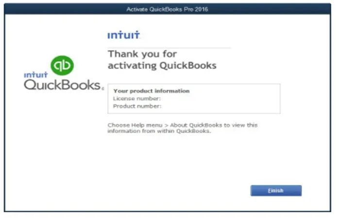 activate QuickBooks