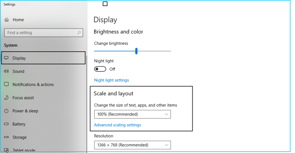 QuickBooks Display Issue