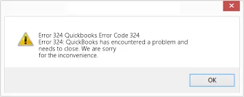 QuickBooks Error 324