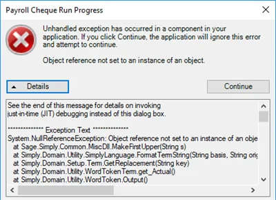 Sage-50-Data-Corruption-Error