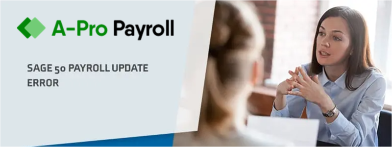 Sage 50 Payroll Update Error