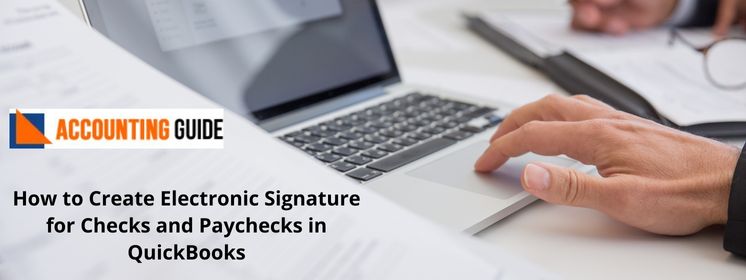 Electronic Signature for Checks Paychecks