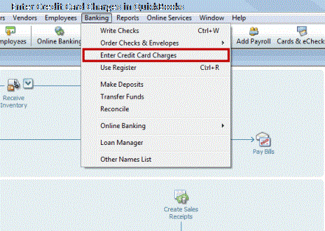 Enter Credit Card Charges in QuickBooks